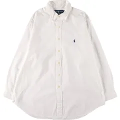 古着 ラルフローレン Ralph Lauren CLASSIC FIT クラシックフィット 長袖 ボタンダウンシャツ メンズXXXL相当/eaa533555