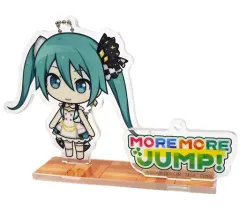 【中古】雑貨 ステージのセカイの初音ミク スタンド付アクリルキーチェーン“MORE MORE JUMP!” 「プロジェクトセカイ カラフルステージ! feat. 初音ミク」