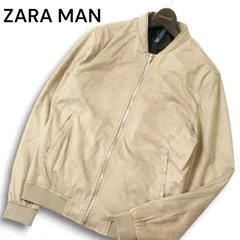 ZARA MAN ザラ マン 秋冬 フェイク スウェード★ ブルゾン ジャケット Sz.M メンズ