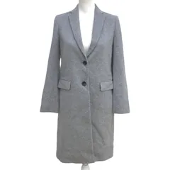 Z1551TOMPRROWLAND トゥモローランド チェスターコート テーラード レディース グレー カシミヤ混