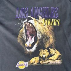 Young & Reckless YR LOS ANGELES LAKERS 獅子 プリントTシャツ サイズXL 07061815 861