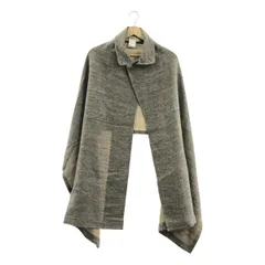 matohu / まとふ | 襟付 レーヨンウール ショール ストール | M | グレー系