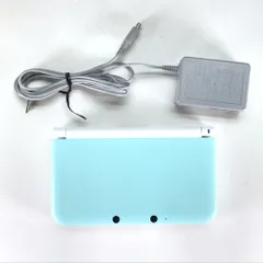 ●任天堂 ゲーム機本体 ニンテンドー3DSLL本体 ミント×ホワイト 箱なし