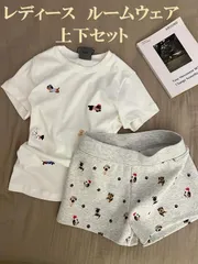 【送料無料】レディース 女の子 パジャマ 可愛い子犬柄 半袖＋半ズボン 上下セット ルームウェア 夏用