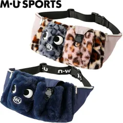 M・U SPORTS MUスポーツ 703Q6038 ウエストポーチ　チャーミングなUmoキャラEYESのサムネイル