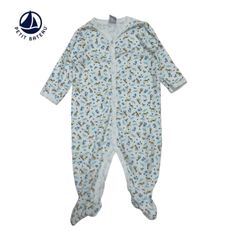 1505◯ petit bateau 足つきロンパース　76