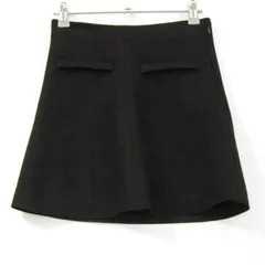 ザラ ミニスカート ボトムス ストレッチ レディース Sサイズ ブラック ZARA 【中古】