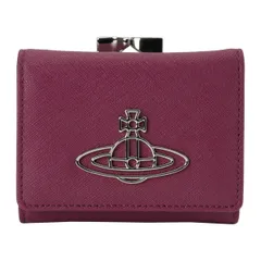 新品 ヴィヴィアン ウエストウッド Vivienne Westwood 3つ折り財布 バーガンディー