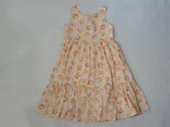 ケイトスペード kate spade アウトレット 子供服 女の子 8歳 約 120cm 130cm ワンピース ノースリーブ ピンク 春 夏 ★4 ガールズ 女児 キッズ 【中古】 ユーズド リサイクル こども