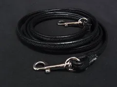 COACH コーチ レザー ショルダーストラップ ショルダーベルト 斜め掛け レディース ブラック系 DH0227