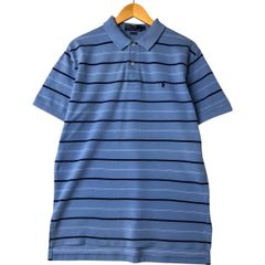 古着 ラルフローレン Ralph Lauren POLO by Ralph Lauren 半袖 ボーダー ポロシャツ メンズL相当/eaa559608