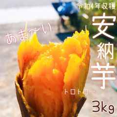 【3kg】倉敷安納芋 新物 さつまいも【無農薬】