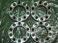 【中古】ワイトレ 25mm 5穴 PCD150 4枚