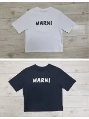 【新品未使用⭐︎MARNI】正規品　ロゴTシャツ　大人着用人気！ラスト1点！14y マルニ】オーガニックコットン製 Tシャツ – GQ SHOP