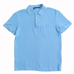 【新品未使用】ルイヴィトン　ポロシャツ　ライトブルー　XLサイズ