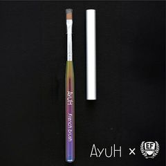 BEAUTY NAILER AYUH x EF French Brush AE-1 Nail Brush, French Nail Brush with Cap, Yamau Line, Gel Nail, Nail Art, EF Collaboration, Brand New, Free Shipping