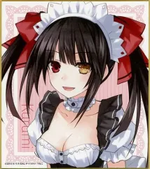 【中古】紙製品 時崎狂三(メイド服) 色紙 「くじ引き堂 デート・ア・ライブ TVアニメ10周年記念くじ」 D-5賞
