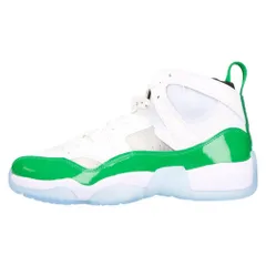 NIKE (ナイキ) Jumpman Two Tray DO1925-130 ジャンプマン ツー トレイ ハイカットスニーカー ホワイト/グリーン US9.5/27.5cmのサムネイル