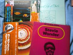 スティービー・ワンダー　4アルバム（全9枚LP）セット