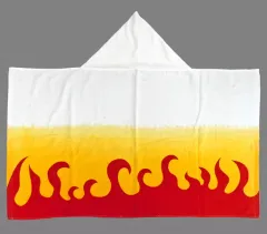 【中古】雑貨 煉獄杏寿郎 フード付きバスタオル -煉獄杏寿郎・悲鳴嶼行冥- 「鬼滅の刃」