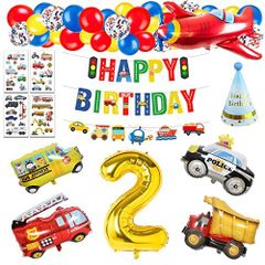 送料無料 新品誕生日 飾り付け 男の子、誕生日バルーン 2歳 男の子 誕生日プレ