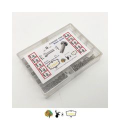 腕時計 時計用工具 腕時計用 リペアパーツ ビス スクリュー パーツ 1.6mm～6.0mm 10サイズ ベルト セット 未使用 未開封 新品 Lemon 02