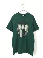 KINKS 希少 70s リンガー Tシャツ 霜降り L グリーン キンクス 緑