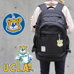 UCLA ユーシーエルエー リュック リュックサック ラウンド シンプル 30L ラバーチャーム 通学 学生