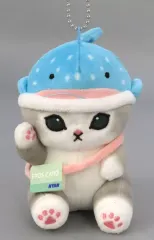 【中古】キーホルダー ジンベエザメにゃん オリジナルマスコット 「mofusand」 エポスカード新規入会/提示/対象商品購入特典