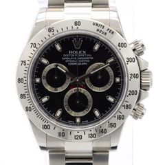 ロレックス ROLEX デイトナ 116520 ランダム番 コスモグラフ SS ブラック AT/自動巻 黒文字盤 メンズ腕時計 ヴィンテージ 誕生日 プレゼント ギフト記念日【中古】【美品】