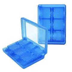 24in1-ブルー COCASES ゲームカードケース Nintendo 2DS/NEW 3DS/NEW 3DSXL/3DS/DSi/DSi XL/DSi LL/DS メモリカード ビデオゲームカード ルチゲームカード 収納ケース ボックス 28-in-1 大