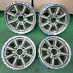 A*R様 ★希少 ワタナベ 14インチ 6J PCD114.3-4H +40? 4本セット RS Watanabe 4S 14×7J+3 4H-114.3 新マグカラー / 14