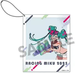 【新品】キーホルダー レーシングミク 2025(Rd.3 セパン Ver.) ポラロイド風アクリルキーホルダー 「初音ミク GTプロジェクト」