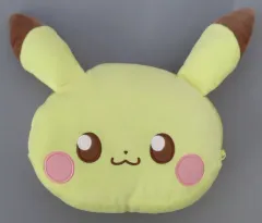 【中古】バッグ ピカチュウ 大きい顔型ぬいぐるみポーチvol.1 「ポケットモンスター ポケピース」