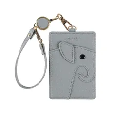 ☆ BGY ☆ LIZDAYS ゾウ型リール付きパスケース lizdays リズデイズ リール付き パスケース ゾウ lz-66402 定期入れ ICカード入れ カード入れ カードケース idカードケース IDカードケース 薄型 かわいい 可愛い ブランド