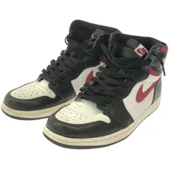 NIKE ナイキ Air Jordan 1 Retro High エアジョーダンスニーカー 555088-061 Black White Sail Gym Red ブラック×ホワイト系 28.5cm