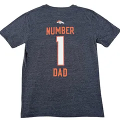 NFL デンバー･ブロンコス 半袖Tシャツ ブルー Mサイズ 海外古着