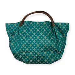 ラシット russet ハンドバッグ 鞄 持ち手 レザー /エメラルドグリーン系