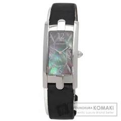 HARRY WINSTON ハリーウィンストン 330LQW アヴェニューC 腕時計 K18WG 革xサテン レディースのサムネイル