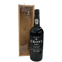 186000 新品未使用 CROFT PORT VINTAGE 1991年 ヴィンテージワイン　1991年のサムネイル