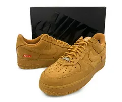 SUPREME×NIKEDN1555-200 AIR FORCE 1 LOW W SP エアフォース シューズ Wheat サイズUS8.5=26.5cm 正規品 / 29103