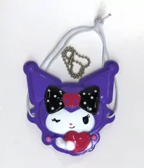 【中古】キーホルダー クロミ-リボン- 「マイメロディ＆クロミ ミニチュアおめんコレクション」