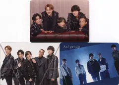 【中古】キャラカード Aぇ! group トレカ3種セット 「CD <<A>> BEGINNING 通常盤」 購入特典