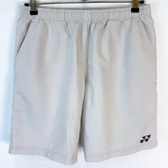 ヨネックス ゲームパンツ ハーフパンツ L グレー YONEX バドミントンウェア