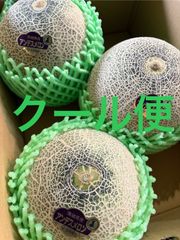 アンデスメロン 4Lサイズ 3個入 箱込5キロ程度 茨城県産