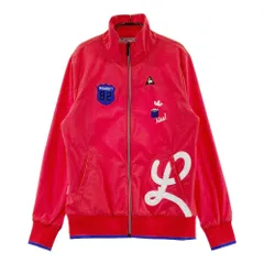 サイズ：M LE COQ GOLF ルコックゴルフ  ジップジャケット  レッド系 [240101342756] ゴルフウェア レディース ストスト