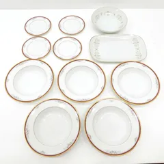 【小牧店】Noritake/ノリタケ　VIRRA HAVEN ヴィラヘブン　Gloria グロリア　食器おまとめ　セット　計11枚 【I426-1334】