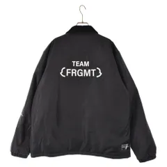 MONCLER (モンクレール) 23AW×FRAGMENTdesign DAFFODIL×フラグメントデザイン ダッフォデイルズ ステンカラーロゴプリントコーチジャケット ブラック I209U1A00010のサムネイル