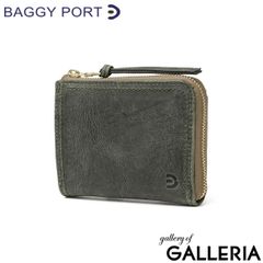 バギーポート 財布 メンズ レディース コンパクト BAGGY PORT ブランド おしゃれ ミニ財布 レザー 本革 革 ミニ 小さめ 小銭入れあり クーズー KUDU LEATHER L字ファスナー コンパクトウォレット ZKM-905