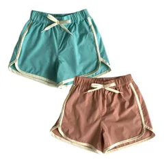 エルコペック さらさらナイロンストレッチショートパンツ 接触冷感 吸水速乾 UVカット 子供服 キッズ 男の子 女の子 小学生 パンツ 140 150